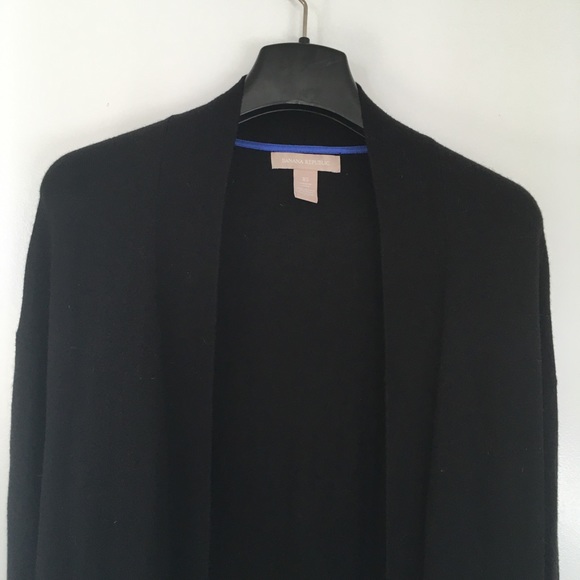 🎈FREE add on - BANANA REPUBLIC | Ribbed Easy Open Wool Blend Cardigan - Picture 2 of 6